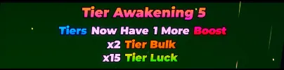Noob Incremental Tier Awakening boost example
